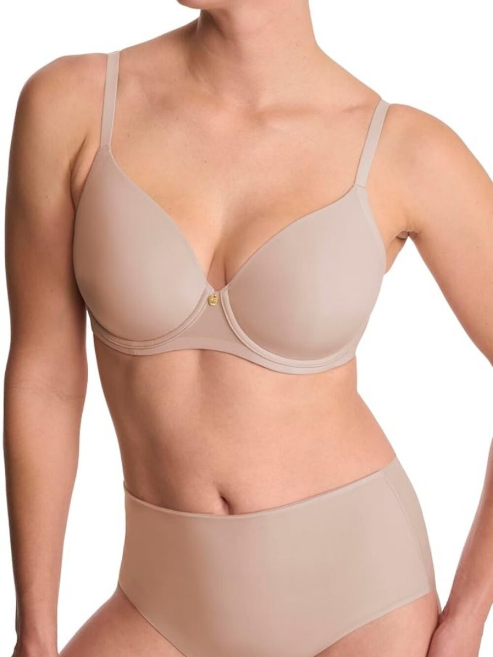 Natori 32DD Cloud Comfort Back Smoothing T-Shirt Bra NWT 731338 Lt Mocha - Picture 4 of 7